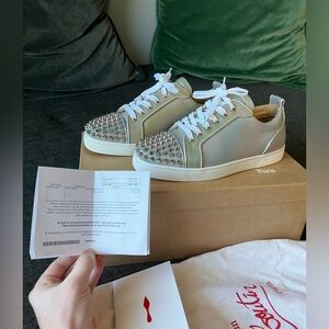 Christian Louboutin Spiked Sneakers